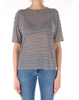 PEUTEREY T-SHIRT COSTANTINELINRIG01 RI015 Bianco/blu