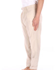 BERWICH PANTALONE FA1755XCHIAIA CHALK Gesso