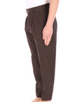 BERWICH PANTALONE ZG1802CHIAIA DKBROWN Marrone