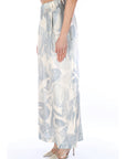 ALYSI PANTALONE STAMPATO 116136/P6031 CIE Cielo