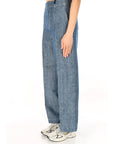ROY ROGER'S PANTALONE RND90281D7380021 C0090 Indaco