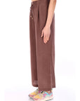 ALYSI PANTALONE IN SETA 116126/P6003 MOSTO Mosto