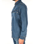 ROY ROGER'S CAMICIA UOMO RRU400CG343161 C0999 Denim