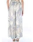 ALYSI PANTALONE STAMPATO 116136/P6031 CIE Cielo