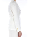 TWINSET GIACCA IN LINO 261TP2453 00059 Madreperla