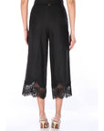 TWINSET PANTALONE CROPPED 261TT2184 00006 Nero
