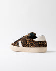 D.A.T.E. SNEAKERS HILL LOW PONY LEOPARD