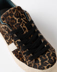 D.A.T.E. SNEAKERS HILL LOW PONY LEOPARD