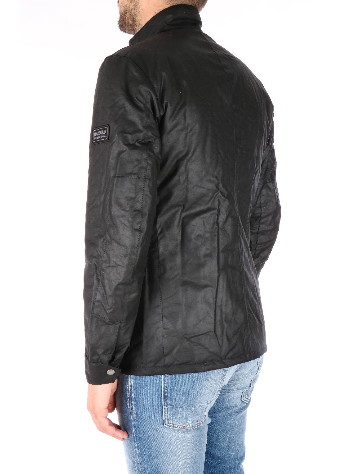 Barbour uomo Intl. duke wax jacket nero – Acquaviva San Giorgio