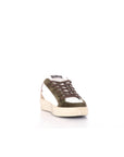 Ama brand sneakers uomo bianco/marrone