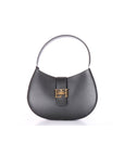 Elisabetta Franchi hobo grande nero in pelle