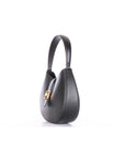 Elisabetta Franchi hobo grande nero in pelle