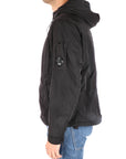 C.P Company giubbotto nero Chrome R-hooded