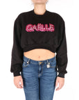 Gaelle Paris felpa cropped con logo