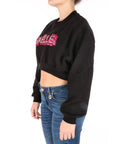 Gaelle Paris felpa cropped con logo