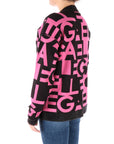 Gaelle Paris cardigan con logo all-over