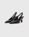 MAXMARA WEEKEND SLINGBACK IN PELLE WKARITO 004 Nero