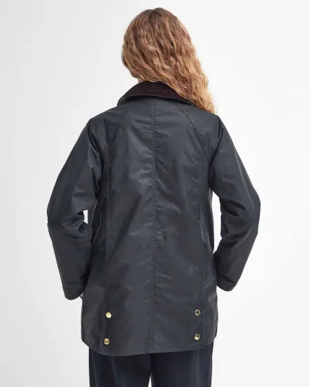 Barbour Giacca Cerata Modern Beadnell Donna Sage/Ancient