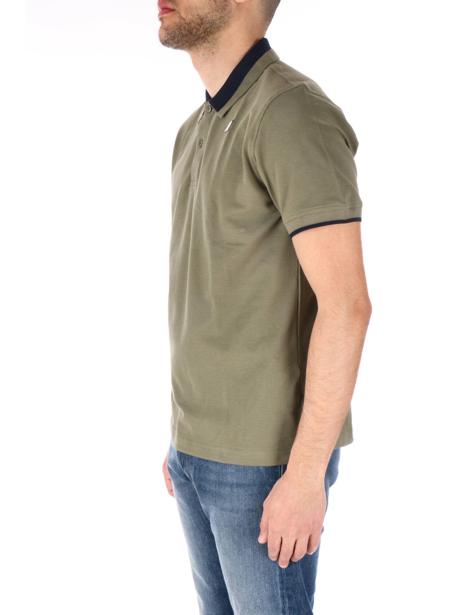 K-way polo uomo verde militare