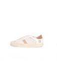 D.A.T.E. Sneakers uomo Hill Low bianco/marrone