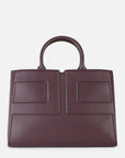 Elisabetta Franchi Borsa Tote Logo Merlot