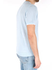 Daniele Fiesoli maglia celeste effetto t-shirt