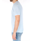 Daniele Fiesoli maglia celeste effetto t-shirt