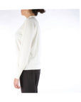 Kocca Pullover con Inserto in Pizzo Donna Bianco