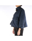 Max Mara Weekend Giacca Reversibile in Tela Antigoccia Donna Blu