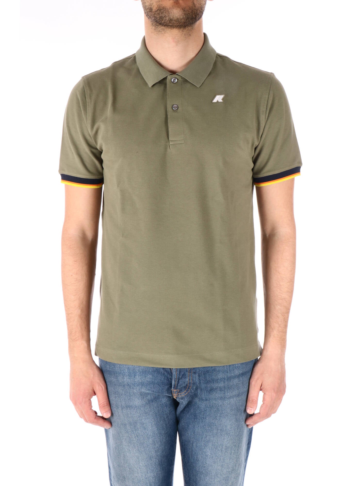 K-way polo uomo verde