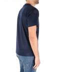 Kangra t-shirt in cotone elastan blu