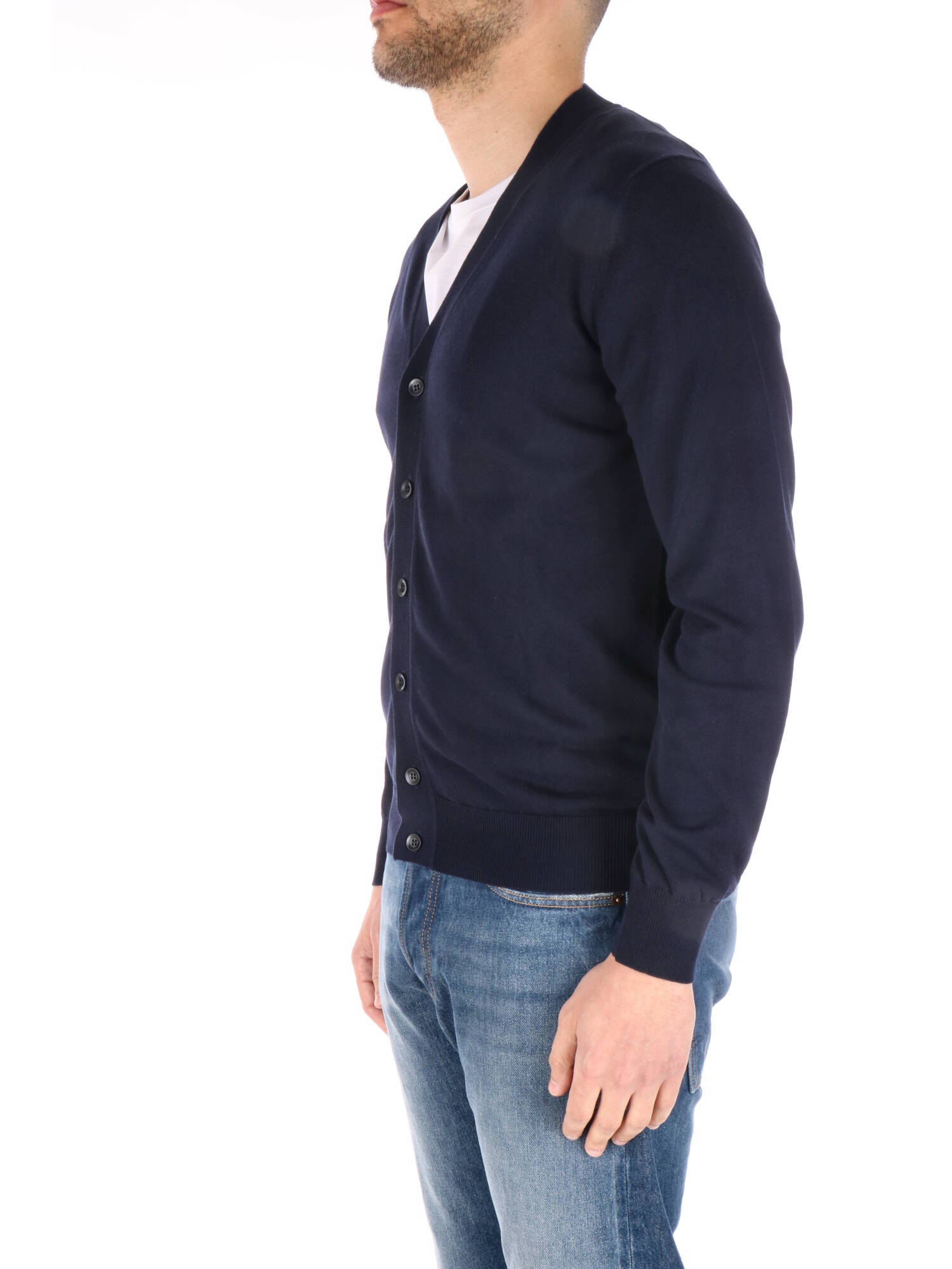 Kangra cardigan uomo blu