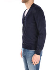 Kangra cardigan uomo blu