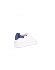 D.A.T.E. Sneakers uomo Levante bianco⁄blu