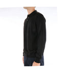 Daniele Fiesoli Polo in Lana Merinos Uomo Nero