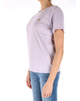 Twinset t-shirt Oval T lilla