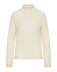 Max Mara Studio Dolcevita in Misto Mohair Beige