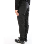 Berwich Pantalone Morello in Gabardina Uomo Nero