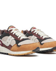 Saucony Sneakers Shadow 5000 Premium Uomo Bordeaux/Marrone