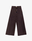 Alysi Jeans a Palazzo Denim Cioccolato