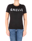 Gaelle Paris t-shirt con logo di perline