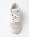 D.A.T.E. Sneakers Torneo Shiny Donna Bianco/Silver