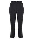 Kocca Pantaloni Gessati con Lurex Donna Grigio