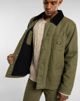 Dickies Giacca in Canvas Chore Verde Militare