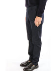 Berwich Pantalone Morello in Gabardina Uomo Blu Navy