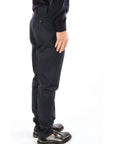Berwich Pantalone Morello in Gabardina Uomo Blu Navy