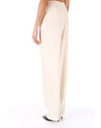Elisabetta Franchi joggers in satin