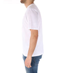 K-way t-shirt bianca con stampa