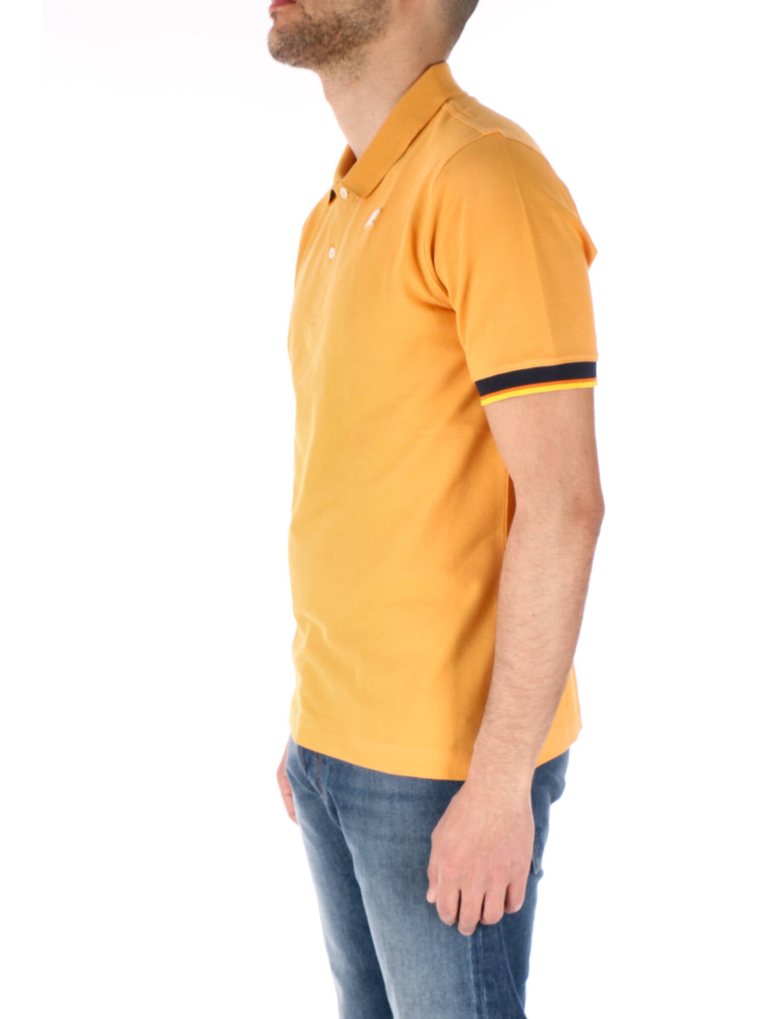 K-way polo uomo giallo senape