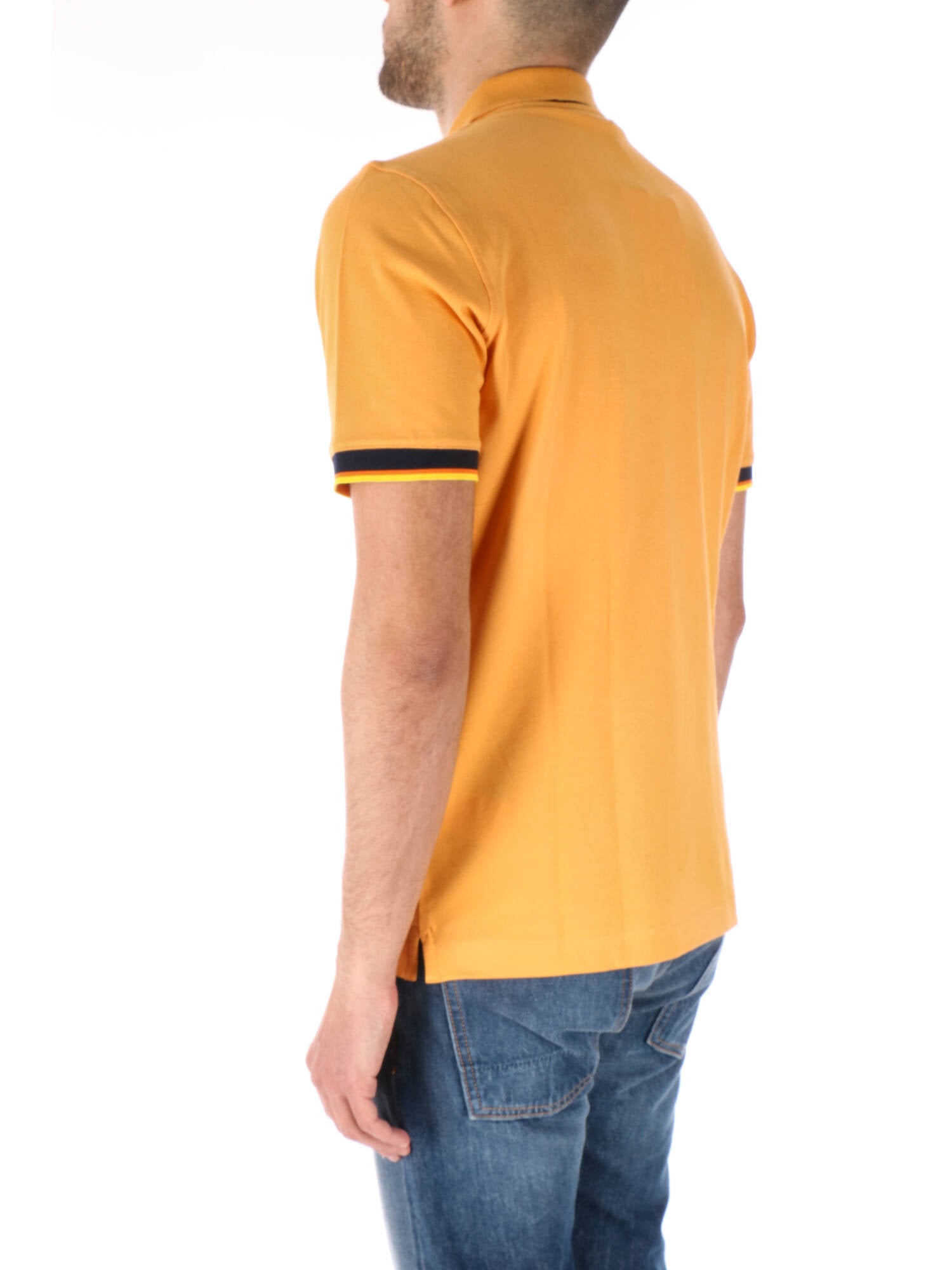 K-way polo uomo giallo senape